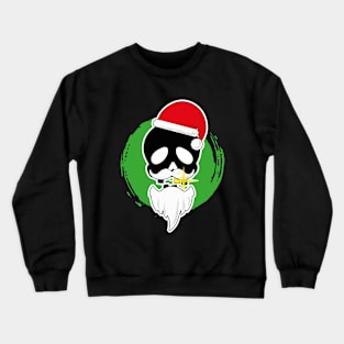 santa skull Crewneck Sweatshirt